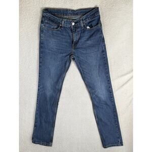 Levis 511 Jeans Mens 30X32 Blue Slim Fit Straight Leg Blue Medium Wash